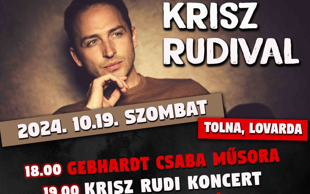 Hello Ősz! – Retro parti Krisz Rudival