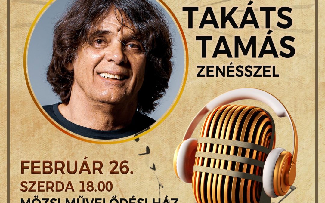 ROPI-Rock pódium beszélgetés Takáts Tamás zenésszel